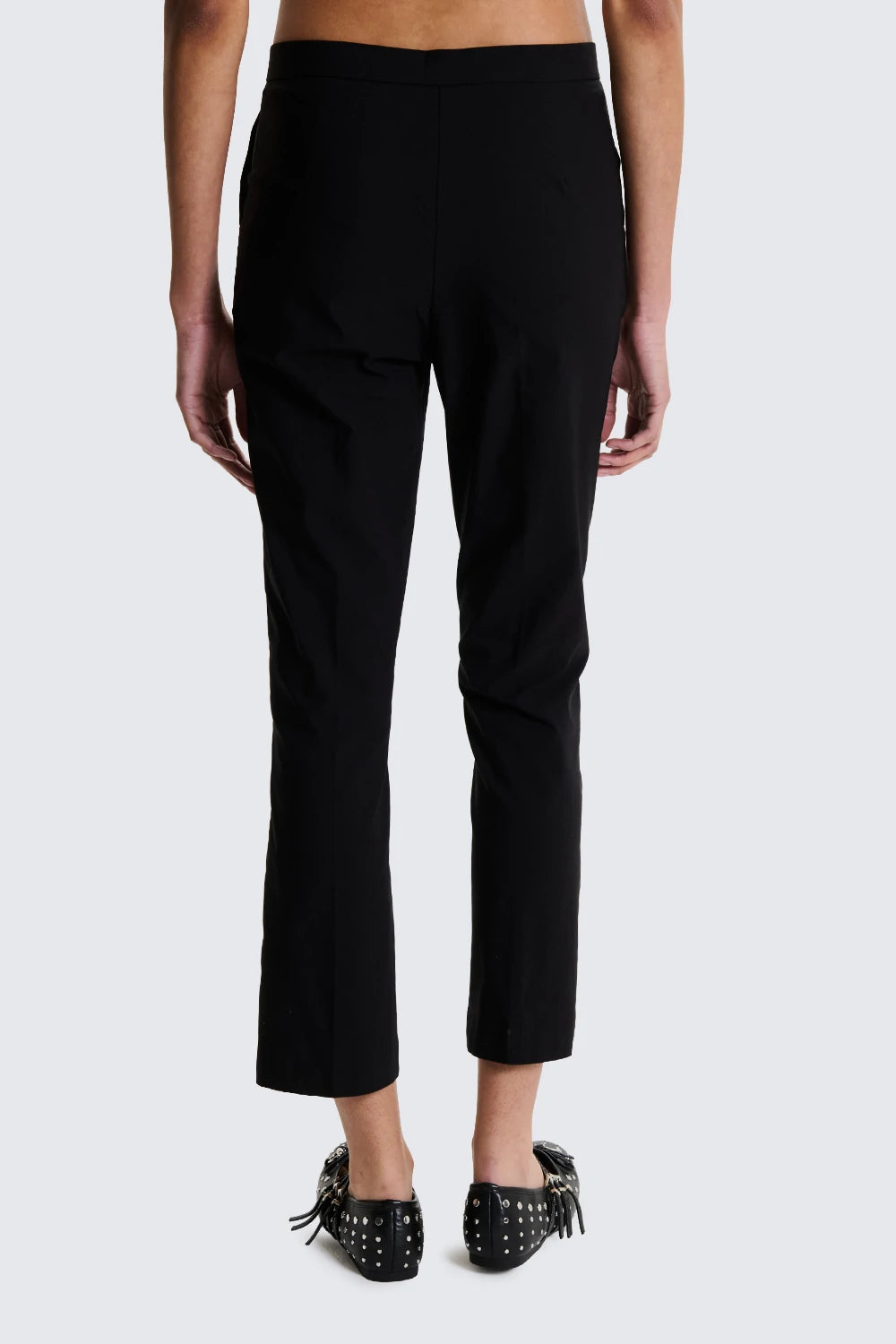 Pantaloni a Zampa Corti nero
