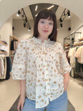 Camicia Amélie con Pences e Pizzo Floreale  image 0