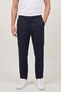 Pantalaccio In Cotone Elasticizzato Blu image 0