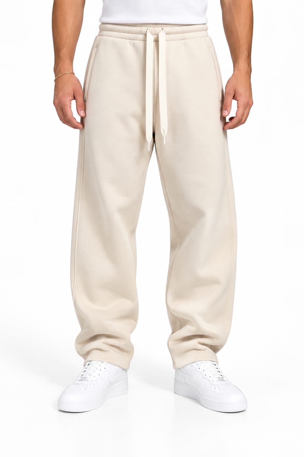 Pantalone Tuta Uomo in Cotone Felpato 8 Colori Disponibili
