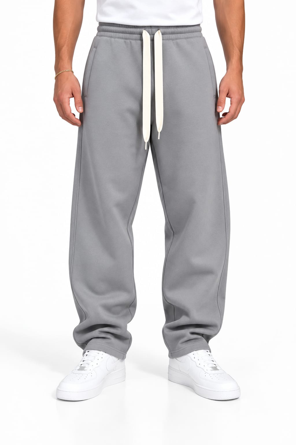 Pantalone Tuta Uomo in Cotone Felpato 8 Colori Disponibili