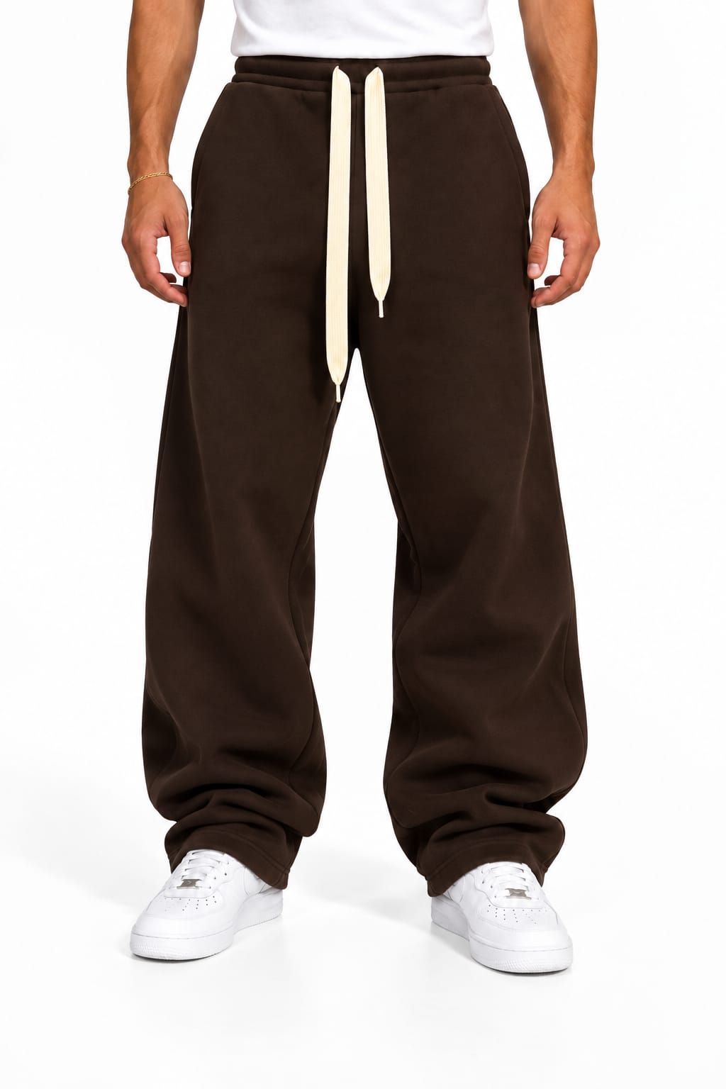 Pantalone Tuta Uomo in Cotone Felpato 8 Colori Disponibili