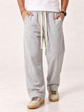 Pantalone Tuta Uomo in Cotone Felpato 8 Colori Disponibili