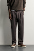 Pantalone Relaxed Fit Moro