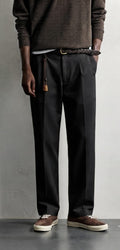 Pantaloni Relaxed fit Nero