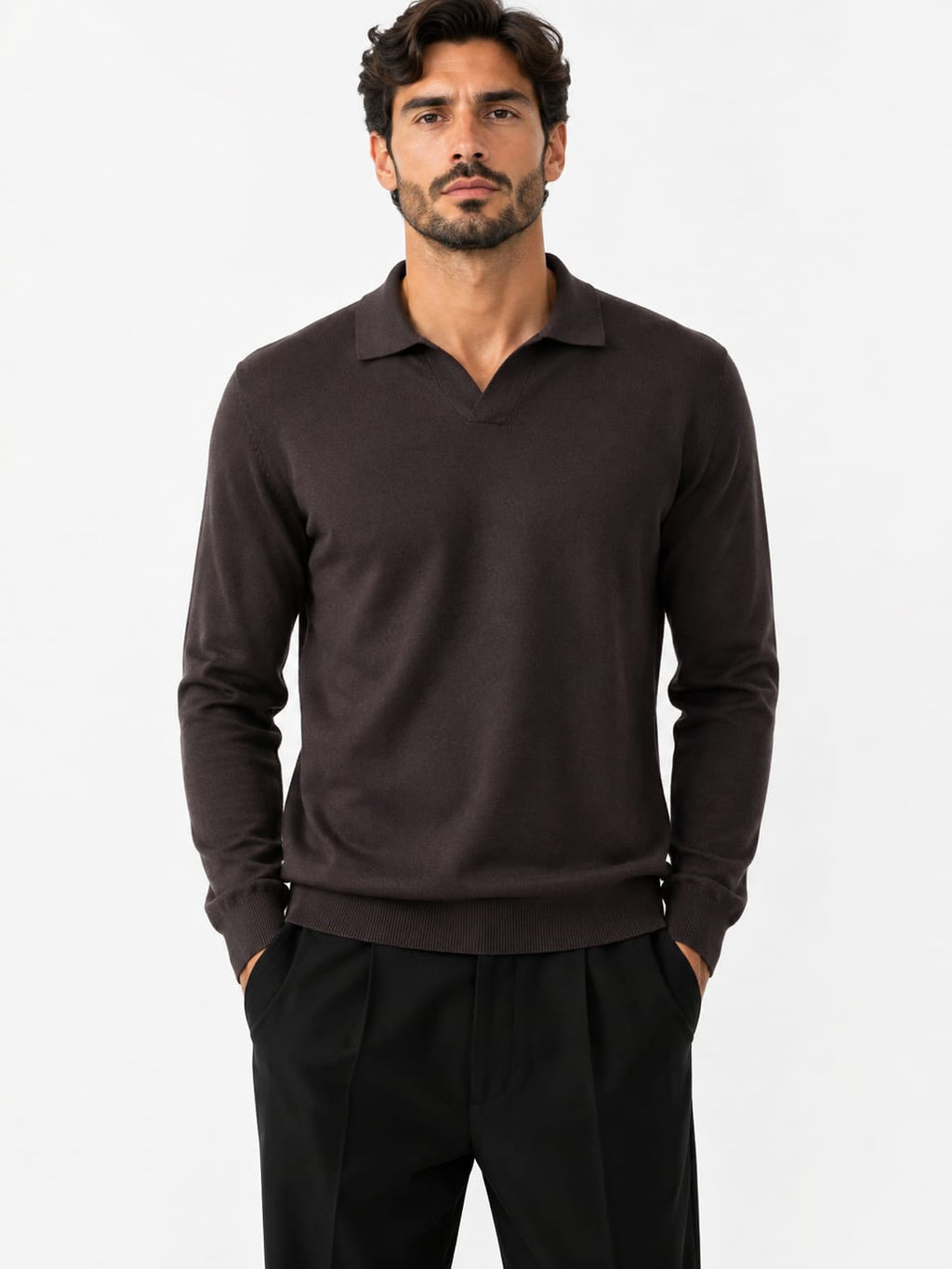 Polo in Maglia Colletto Johnny 6 Colori Disponibili