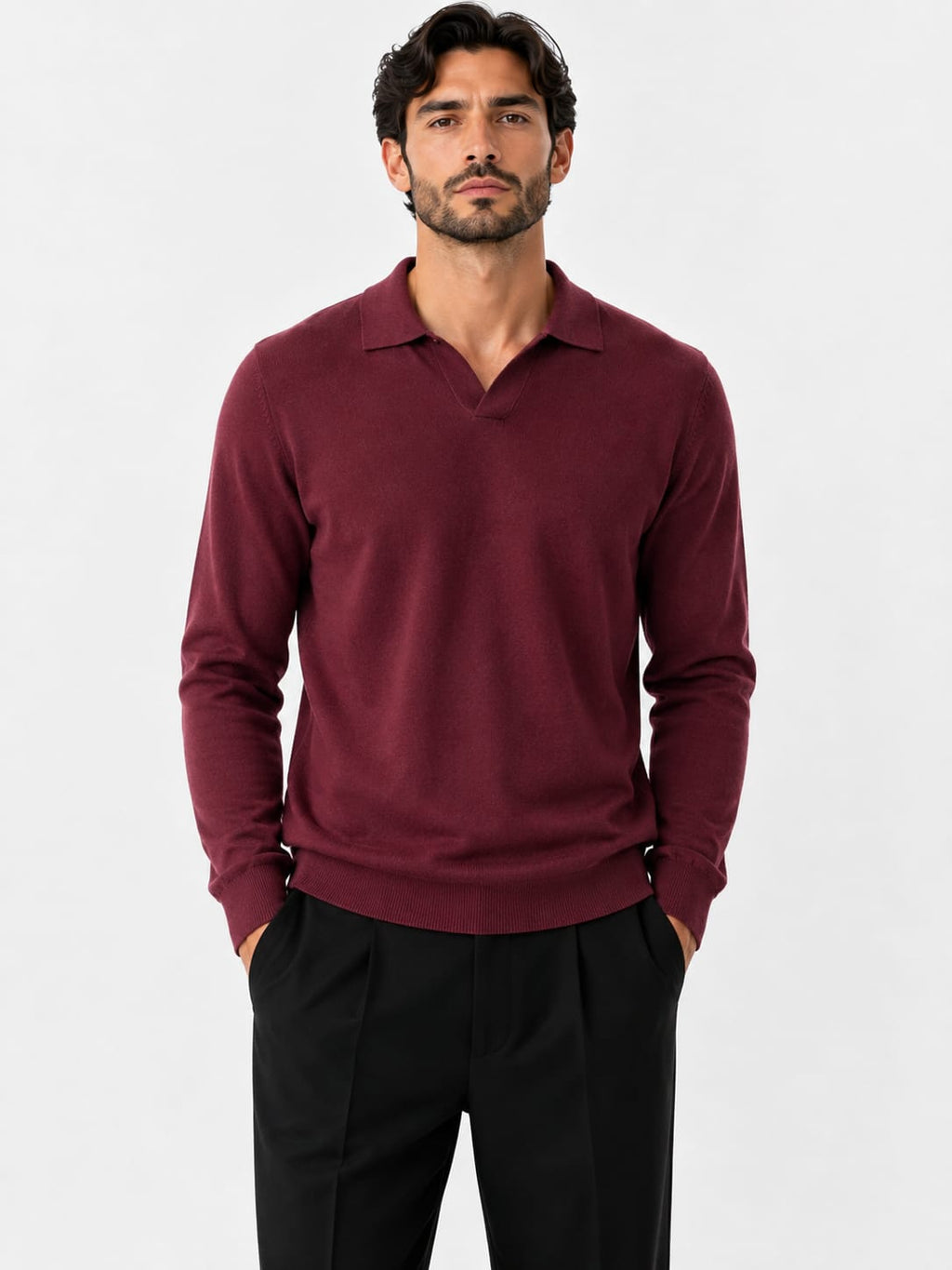 Polo in Maglia Colletto Johnny 6 Colori Disponibili