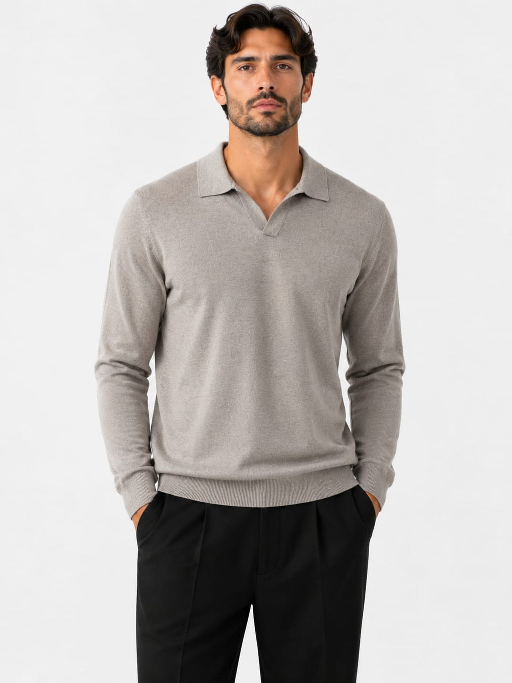 Polo in Maglia Colletto Johnny 6 Colori Disponibili