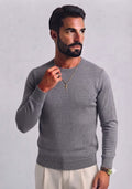 Maglia Girocollo Grigio