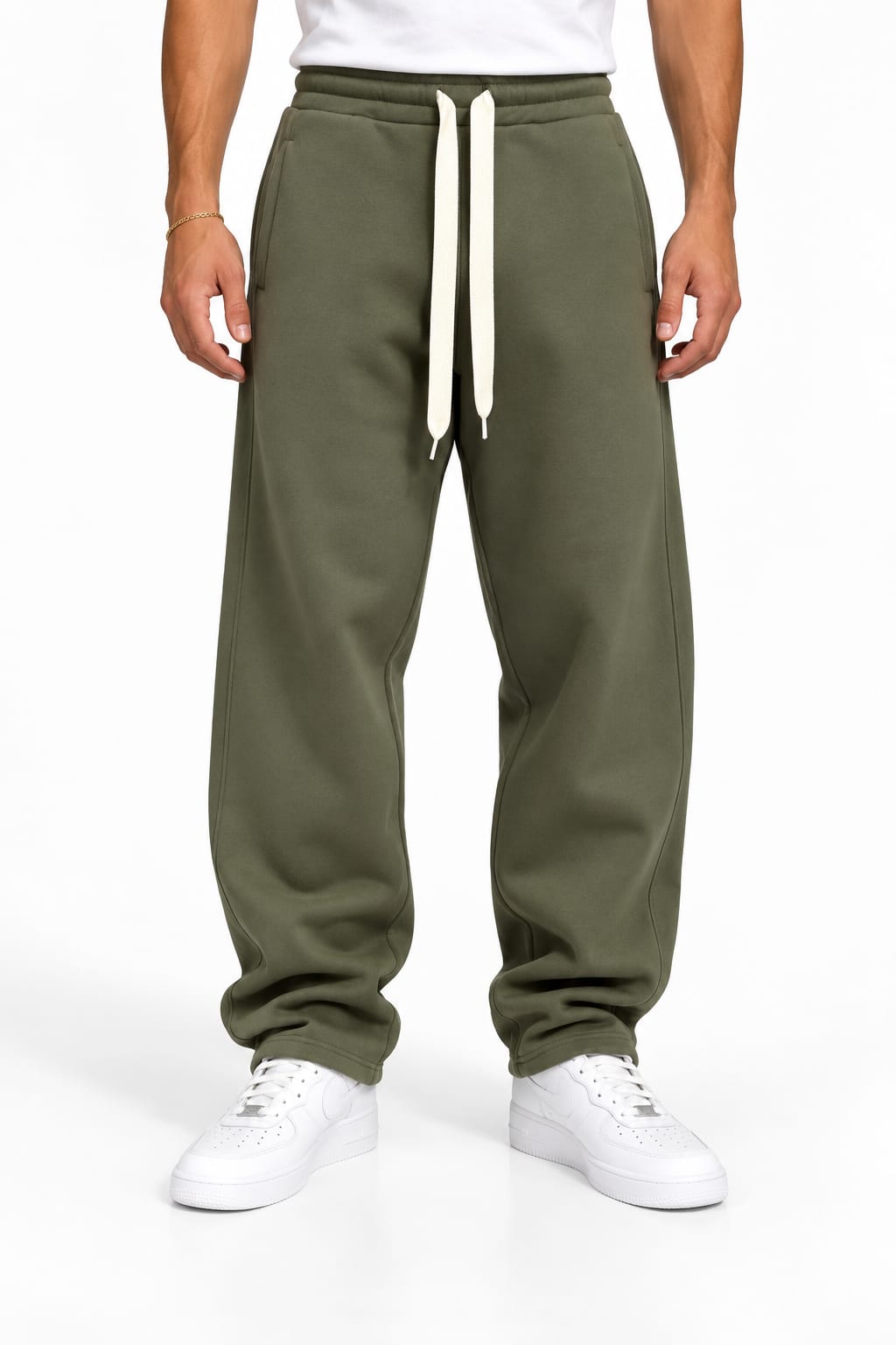 Pantalone Tuta Uomo in Cotone Felpato 8 Colori Disponibili